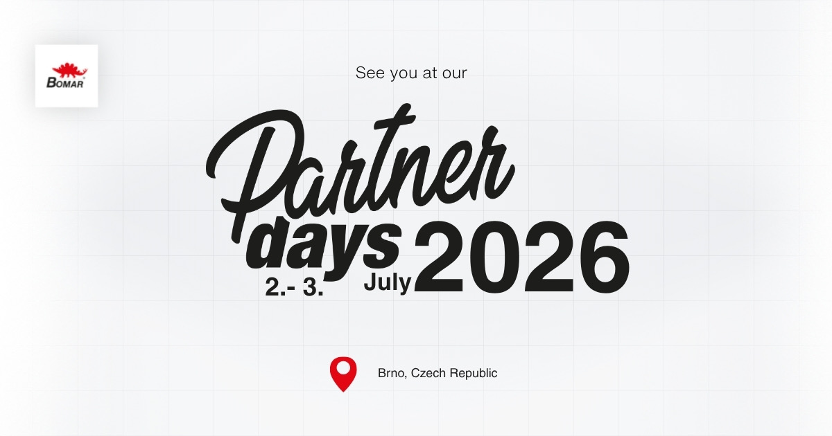 BOMAR Partner Days 2026 in Brno